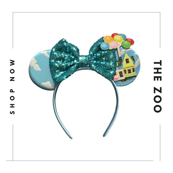 Headband with Mouse Ears Up - Picture 1 of 1